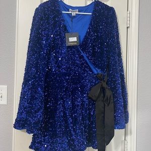 Sequin Romper XL